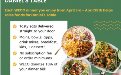 Enjoy Dinner and support Daniel’s Table